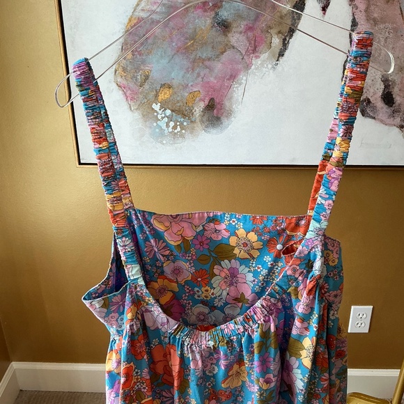 Free People Maxi Floral Dress Size Large - Picture 5 of 5